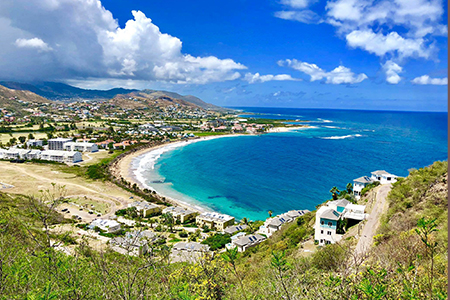 image of St. Kitts beach